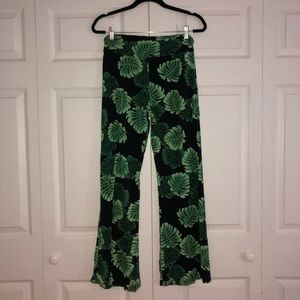 Beautiful Ava Sky Monstera Pants